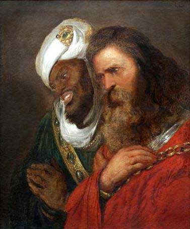 Jan lievens Saladin and Guy de Lusignan